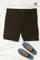 Men's Slim Fit Chino Short - Coffee Brown