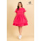 HEM FRILL DRESS - DCW 310 HEM FRILL DRESS - DCW 310