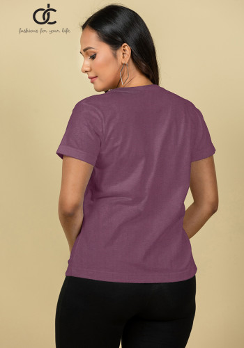 RED VIOLET ACTIVEWEAR T-SHIRTS