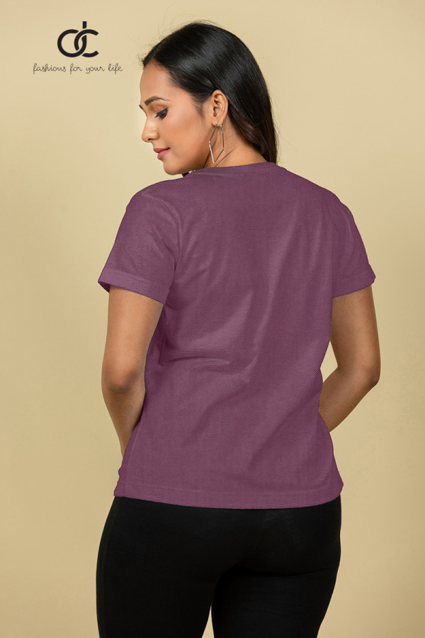 RED VIOLET ACTIVEWEAR T-SHIRTS