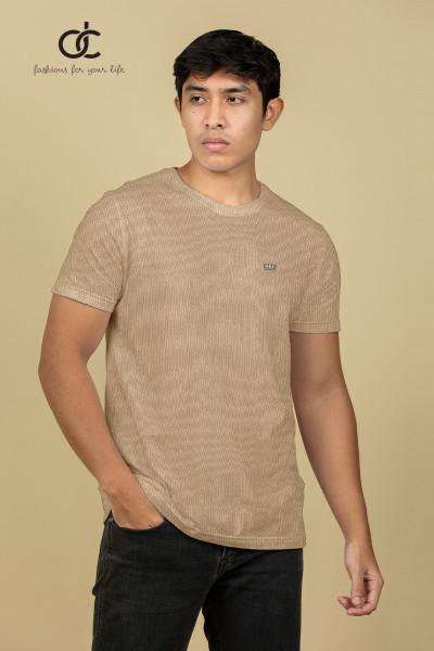 LIGHT BROWN ACTIVEWEAR T-SHIRTS LIGHT BROWN ACTIVEWEAR T-SHIRTS