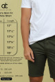 Men's Slim Fit Chino Short -Forest Green