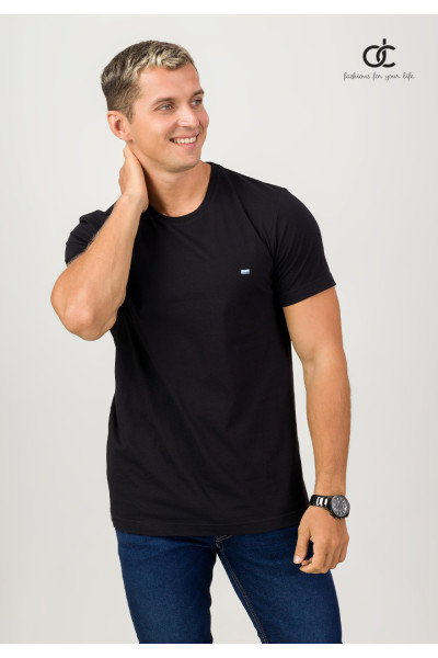 BLACK COLOUR PREMIUM T-SHIRT - DCM 274  BLACK COLOUR PREMIUM T-SHIRT - DCM 274