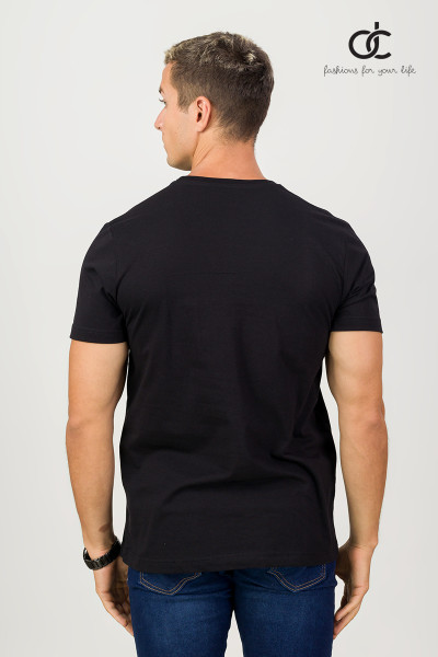 BLACK COLOUR PREMIUM T-SHIRT - DCM 274  BLACK COLOUR PREMIUM T-SHIRT - DCM 274