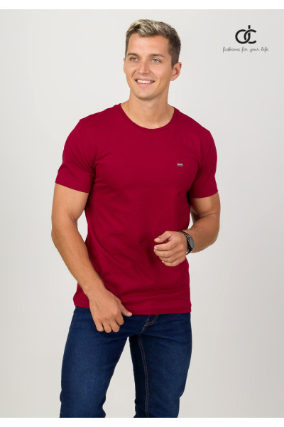 MAROON COLOUR PREMIUM T-SHIRT MAROON COLOUR PREMIUM T-SHIRT