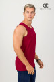 MEN'S TANK TOP - PLAIN Maroon