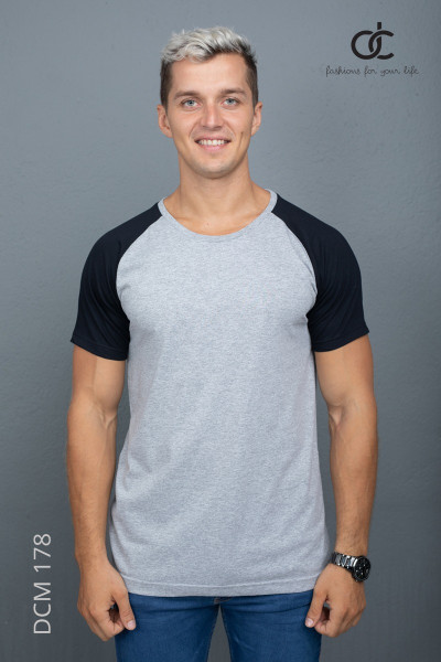 MEN'S RAGLAN CONTRAST T-SHIRT ( DCM 178 ) MEN'S RAGLAN CONTRAST T-SHIRT ( DCM 178 )