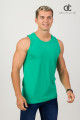 MEN'S TANK TOP - PLAIN DARK GREEN ( DCM 181 )