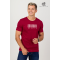 MAROON COLOUR PRINT T SHIRT DCM - 260