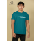 CREW NECK PRINTED T SHIRT - B GREEN 02