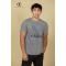 CREW NECK PRINTED T SHIRT - D ASH 01  CREW NECK PRINTED T SHIRT - D ASH 01
