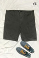 Men's Slim Fit Chino Short - Ash