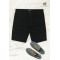 Men's Slim Fit Chino Short - Black Men's Slim Fit Chino Short - Black