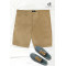 Men's Slim Fit Chino Short - Light Brown Men's Slim Fit Chino Short - Light Brown