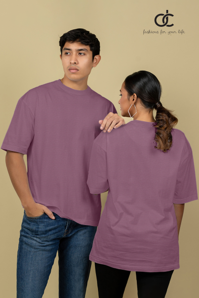UNISEX T SHIRT- RED VIOLET - DCMU 0004