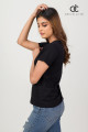 PLAIN BLACK TEE