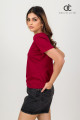 PLAIN MAROON TEE