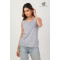 ASH PLAIN TANK TOP ASH PLAIN TANK TOP