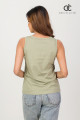 LAUREL GREEN PLAIN TANK TOP