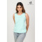 LIGHT GREEN PLAIN TANK TOP