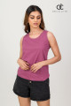 RED VIOLET PLAIN TANK TOP