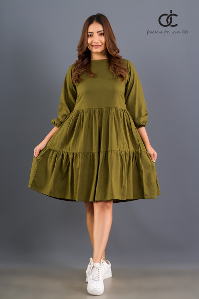 TIERED DRESS - DCW 307 TIERED DRESS - DCW 307