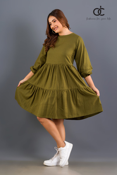 TIERED DRESS - DCW 307 TIERED DRESS - DCW 307