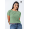 MAGI SLEEVE L.GREEN CROP TOP - DCW 353 MAGI SLEEVE L.GREEN CROP TOP - DCW 353