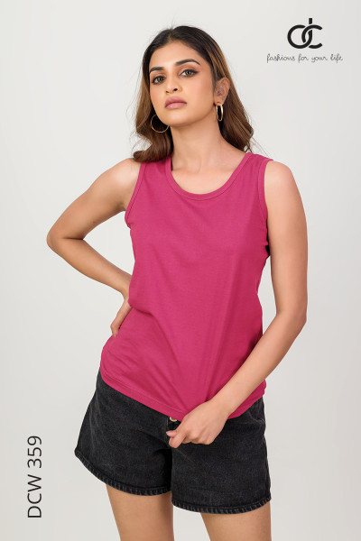 OFF RED PLAIN TANK TOP OFF RED PLAIN TANK TOP