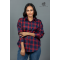 LONGSLEEVE OVERSIZE CHECK SHIRT - DCWS 1003 LONGSLEEVE OVERSIZE CHECK SHIRT - DCWS 1003