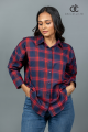 LONGSLEEVE OVERSIZE CHECK SHIRT - DCWS 1003