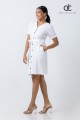 V-NECK BUTTONED DOWN DRESS (DCW 301)