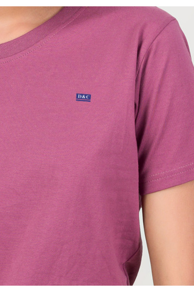PLAIN RED VIOLET TEE PLAIN RED VIOLET TEE