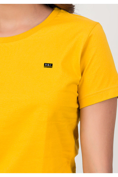 PLAIN MUSTARD YELLOW TEE PLAIN MUSTARD YELLOW TEE
