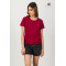 PLAIN MAROON TEE PLAIN MAROON TEE