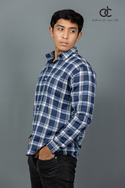 LONGSLEEVE CHECK SHIRT - DCM 10001 LONGSLEEVE CHECK SHIRT - DCM 10001