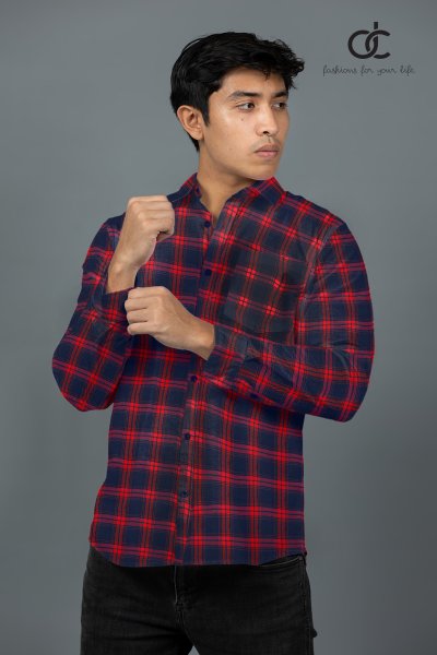 LONGSLEEVE CHECK SHIRT - DCM 10003 LONGSLEEVE CHECK SHIRT - DCM 10003