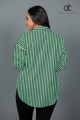 LONGSLEEVE OVERSIZE STRIPE SHIRT - DCWS 1002