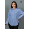LONGSLEEVE OVERSIZE STRIPE SHIRT - DCWS 1004 LONGSLEEVE OVERSIZE STRIPE SHIRT - DCWS 1004