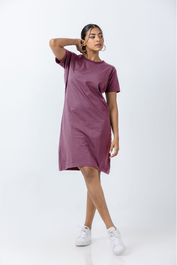 RED VIOLET DRESS - DCW 345